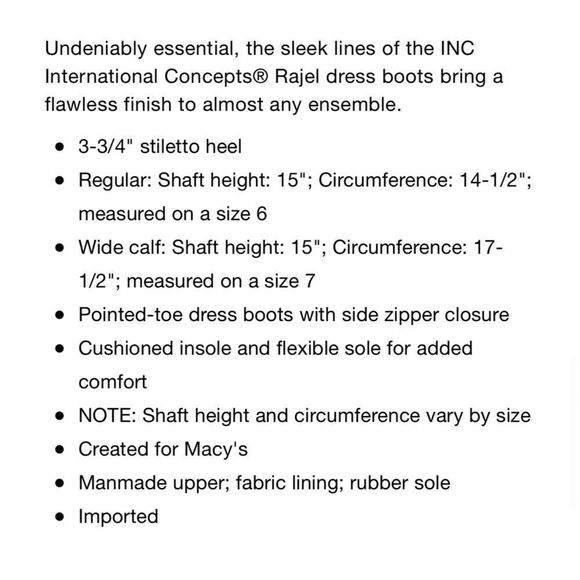 INC Rajel Red Snake Boots - Picture 8 of 9